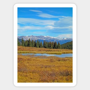 James Peak Wilderness from Guanella Pass 2 Sticker